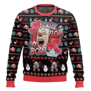 Pennywise It Best Holiday Christmas Ugly Sweater Gifts For Family