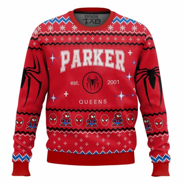 Peter Parker Spiderman Marvel Best Holiday Christmas Ugly Sweater Gifts For Family