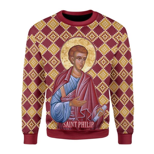 Philip the Apostle Best Gifts For Family For Holiday Christmas Ugly Sweater