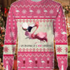 Pink Nutcracker Crack Deez Nuts Gifts For Family Holiday Christmas Ugly Sweater