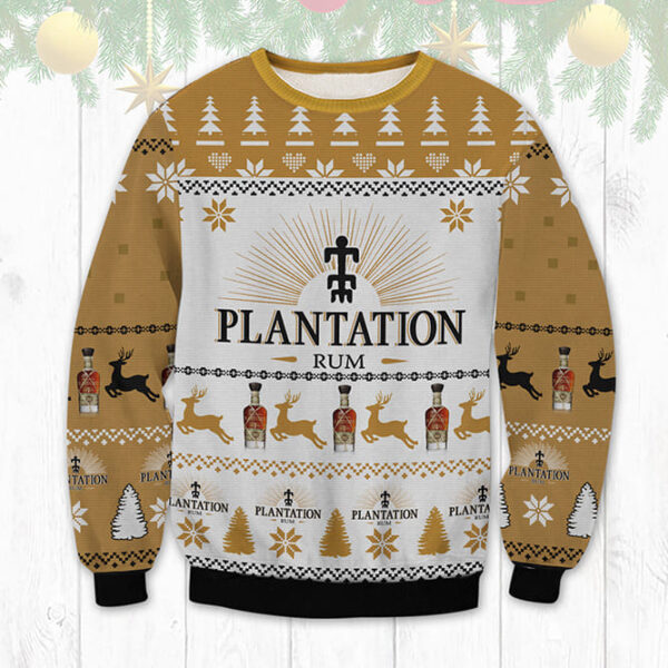 Plantation Rum Best Holiday Christmas Ugly Sweater Gifts For Family