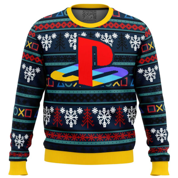 Playstation Gifts For Family Holiday Christmas Ugly Sweater