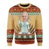 Pope Francis Coat Of Arms Best Gifts For Family For Holiday Christmas Ugly Sweater