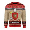 Pope Innocent III Coat of Arms Gifts For Family Holiday Christmas Ugly Sweater