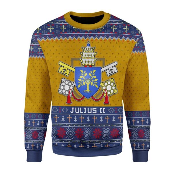 Pope Julius II Best Gifts For Family For Holiday Christmas Ugly Sweater