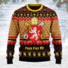 Pope Pius VIII Coat of Arms Best Gifts For Family For Holiday Christmas Ugly Sweater