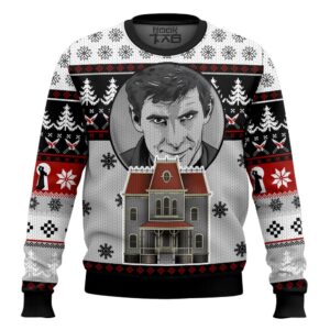 Psycho 1960 Horror Movie Best Holiday Christmas Ugly Sweater Gifts For Family