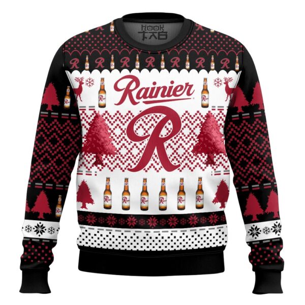 Rainier Best Holiday Christmas Ugly Sweater Gifts For Family