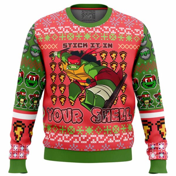 Raphael Rise of the Teenage Mutant Ninja Turtles Gifts For Family Holiday Christmas Ugly Sweater