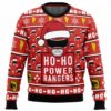 Red Power Rangers Christmas Best Holiday Christmas Ugly Sweater Gifts For Family 3D