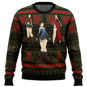 Resident Evil Gifts For Family Holiday Christmas Ugly Sweater