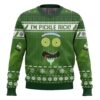 Rick and Morty in Deadpool Multiverse Best Holiday Christmas Ugly Sweater Gifts For Family