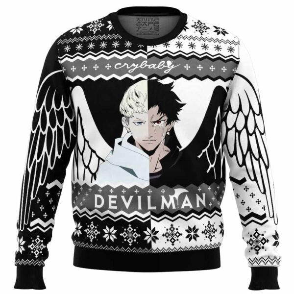 Rival Devilman Crybaby Gifts For Family Holiday Christmas Ugly Sweaters