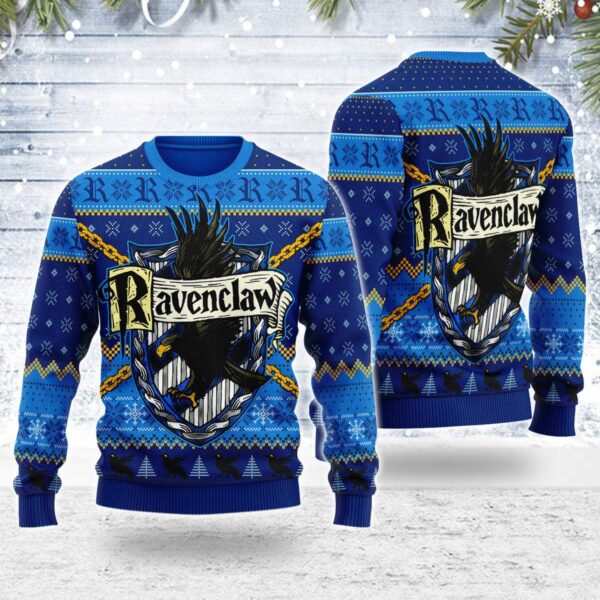 Rockin Ravenclaw Best Gifts For Family For Holiday Christmas Ugly Sweater