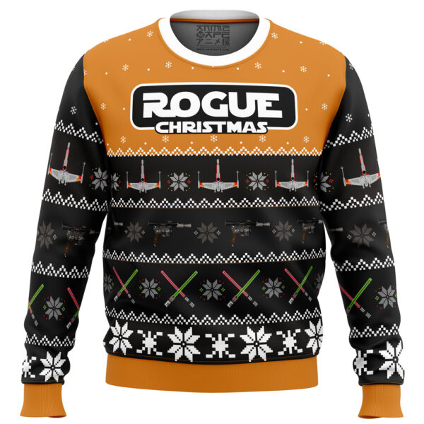 Rogue Christmas Star Wars Gifts For Family Holiday Christmas Ugly Sweater