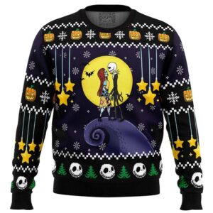 Romantic Nightmare The Nightmare Before Christmas Xmas Gifts For Family Holiday Christmas Ugly Sweater Christmas Gift