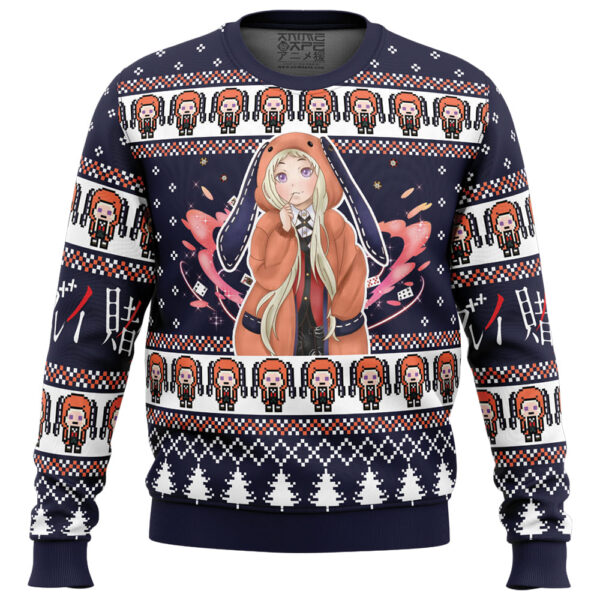 Runa Yomozuki Kakegurui Gifts For Family Holiday Christmas Ugly Sweater