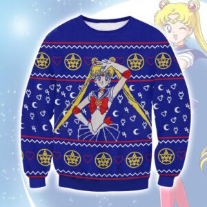 Sailor Moon Best Holiday Christmas Ugly Sweater Gifts For Family