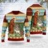 Saint Francis Of Assisi Gifts For Family Holiday Christmas Ugly Sweater