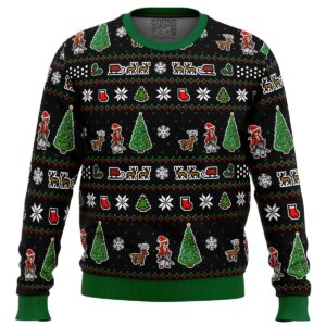 Samurai X Christmas Tree Gifts For Family Holiday Christmas Ugly Sweater