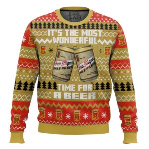 San Miguel UK Beer Best Holiday Christmas Ugly Sweater Gifts For Family