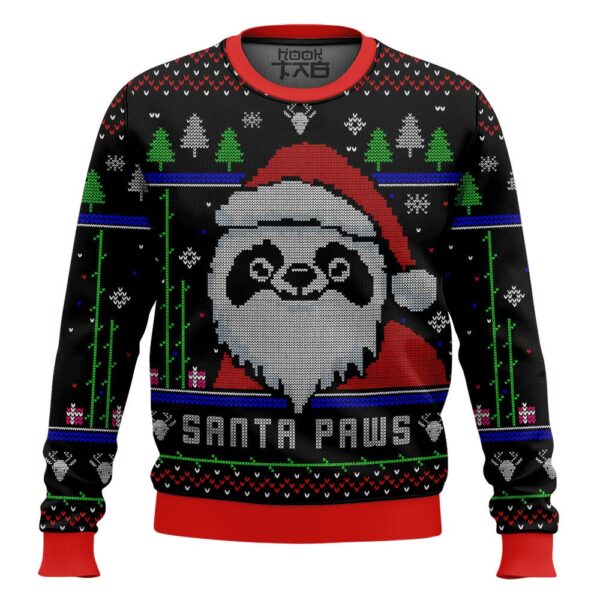 Santa Paws Christmas Best Holiday Christmas Ugly Sweater Gifts For Family