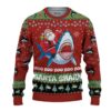 Santa Seems Sus To Me Among Us Best Holiday Christmas Ugly Sweater Gifts For Family