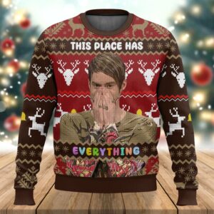 Saturday Night Live Stefon Best Holiday Christmas Ugly Sweater Gifts For Family