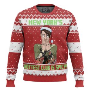 Saturday Night Live-Stefon-New York?s hottest club is Spicy! Christmas Best Holiday Christmas Ugly Sweater Gifts For Family