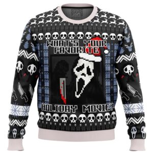 Scream Holiday Gifts For Family Holiday Christmas Ugly Sweater