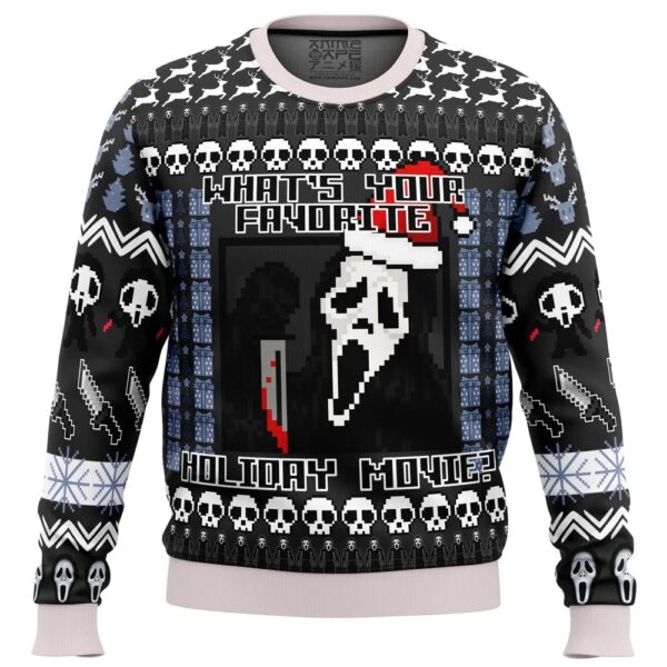 Scream Holiday Gifts For Family Holiday Christmas Ugly Sweater