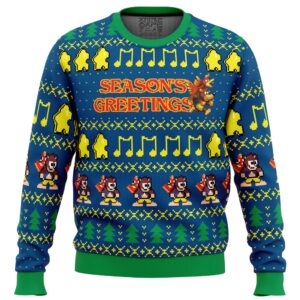 Season’s Greetings Banjo-Kazooie Gifts For Family Holiday Christmas Ugly Sweater