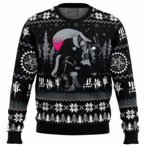 Sebastian Black Black Butler Gifts For Family Holiday Christmas Ugly Sweater