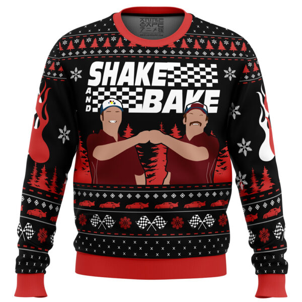 Shake And Bake Talladega Nights Gifts For Family Holiday Christmas Ugly Sweater