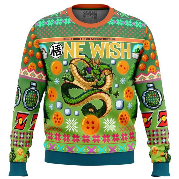 Shenron DBZ Gifts For Family Holiday Christmas Ugly Sweater