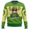 Shrek Merry Shrekmas Best Holiday Christmas Ugly Sweater Gifts For Family Style Christmas