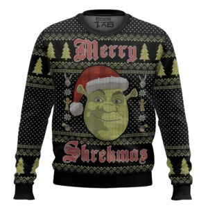 Shrek Merry Shrekmas Best Holiday Christmas Ugly Sweater Gifts For Family Style Christmas