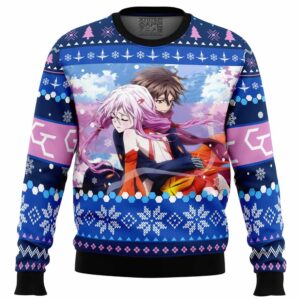 Shuu and Inori Guilty Crown Gifts For Family Holiday Christmas Ugly Sweater