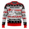 Skull Santa Gifts For Family Holiday Christmas Ugly Sweater