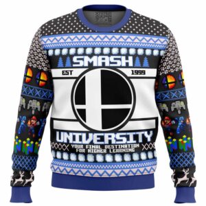 Smash University Gifts For Family Holiday Christmas Ugly Sweater