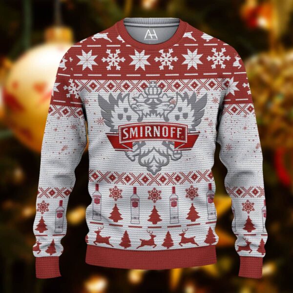 Smirnoff No21 Vodka All Over Printed Sweater