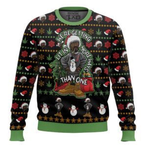 Snoop Dogg This holiday season, we?re getting lit in more ways than one Christmas 420 Best Holiday Christmas Ugly Sweater Gifts For Family