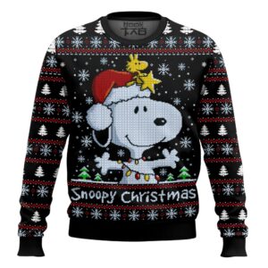 Snoopy Christmas Best Holiday Christmas Ugly Sweater Gifts For Family