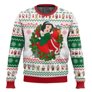 Snow White Disney Princess Christmas Best Holiday Christmas Ugly Sweater Gifts For Family