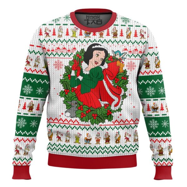 Snow White Disney Princess Christmas Best Holiday Christmas Ugly Sweater Gifts For Family