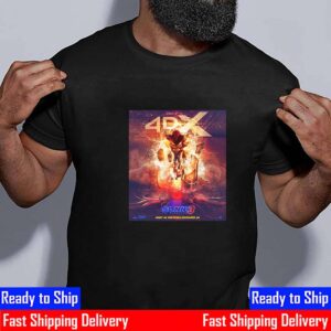 Sonic The Hedgehog 3 Official 4DX Poster Release December 20th 2024 Unisex T-Shirt