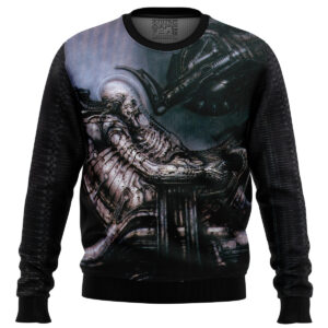 Space Jockey Gifts For Family Holiday Christmas Ugly Sweater