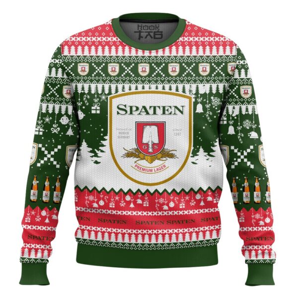 Spaten German Beer Best Holiday Christmas Ugly Sweater Gifts For Family