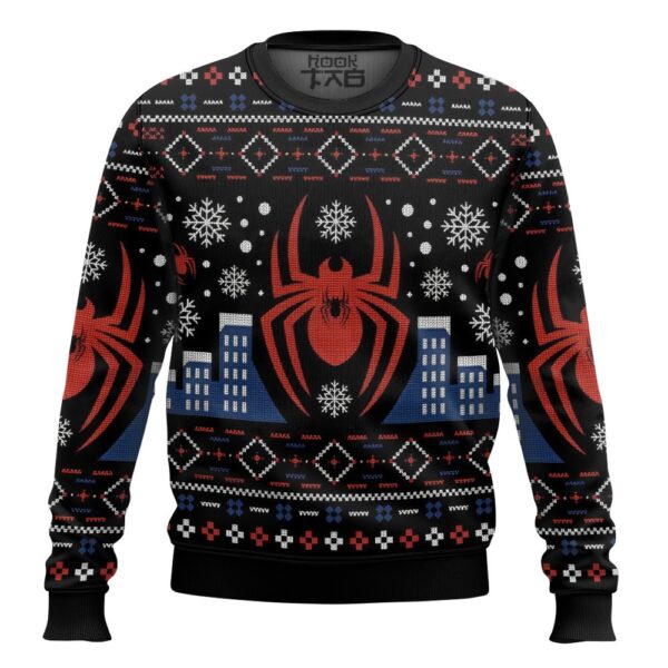 Spiderman New York Aranea Christmas Best Holiday Christmas Ugly Sweater Gifts For Family