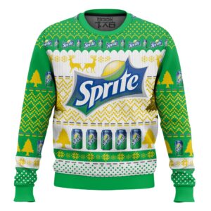 Sprite Best Holiday Christmas Ugly Sweater Gifts For Family